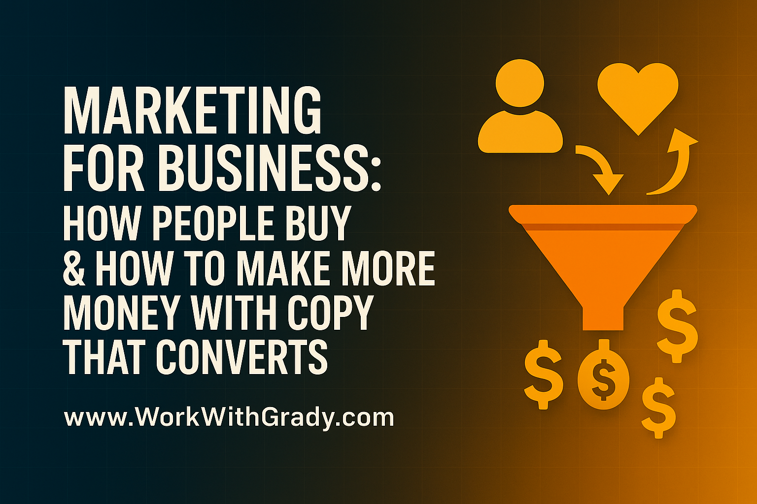 Marketing For Business: How People Buy & How To Make More Money With Copy That Converts