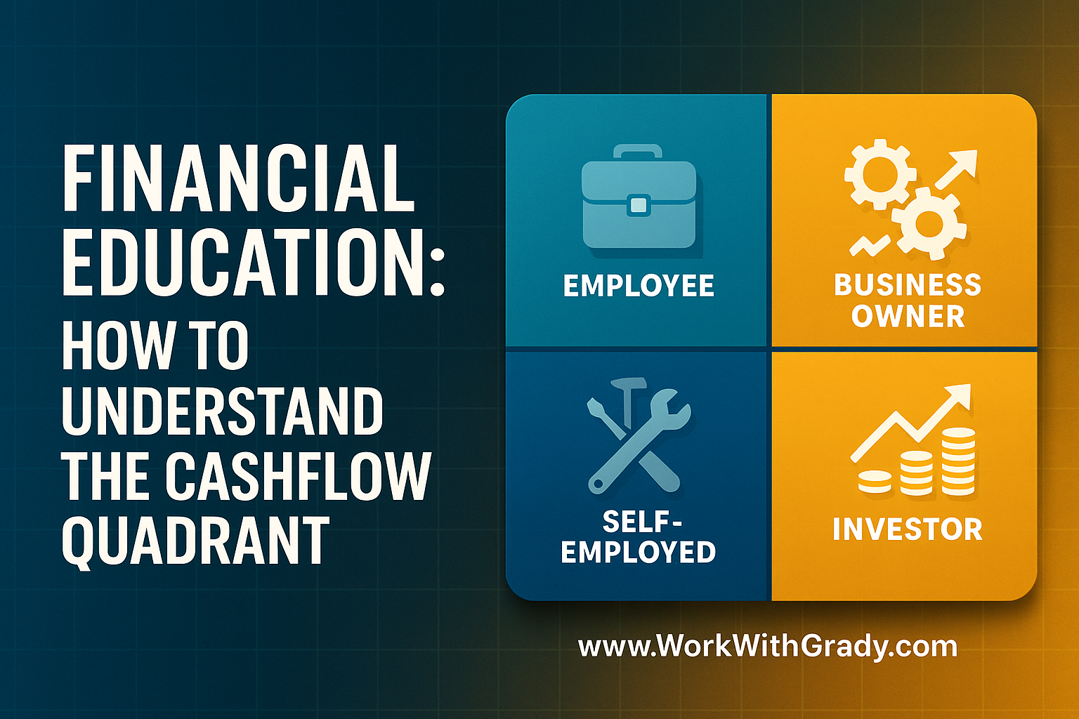 Financial Education: How To Understand The Cashflow Quadrant