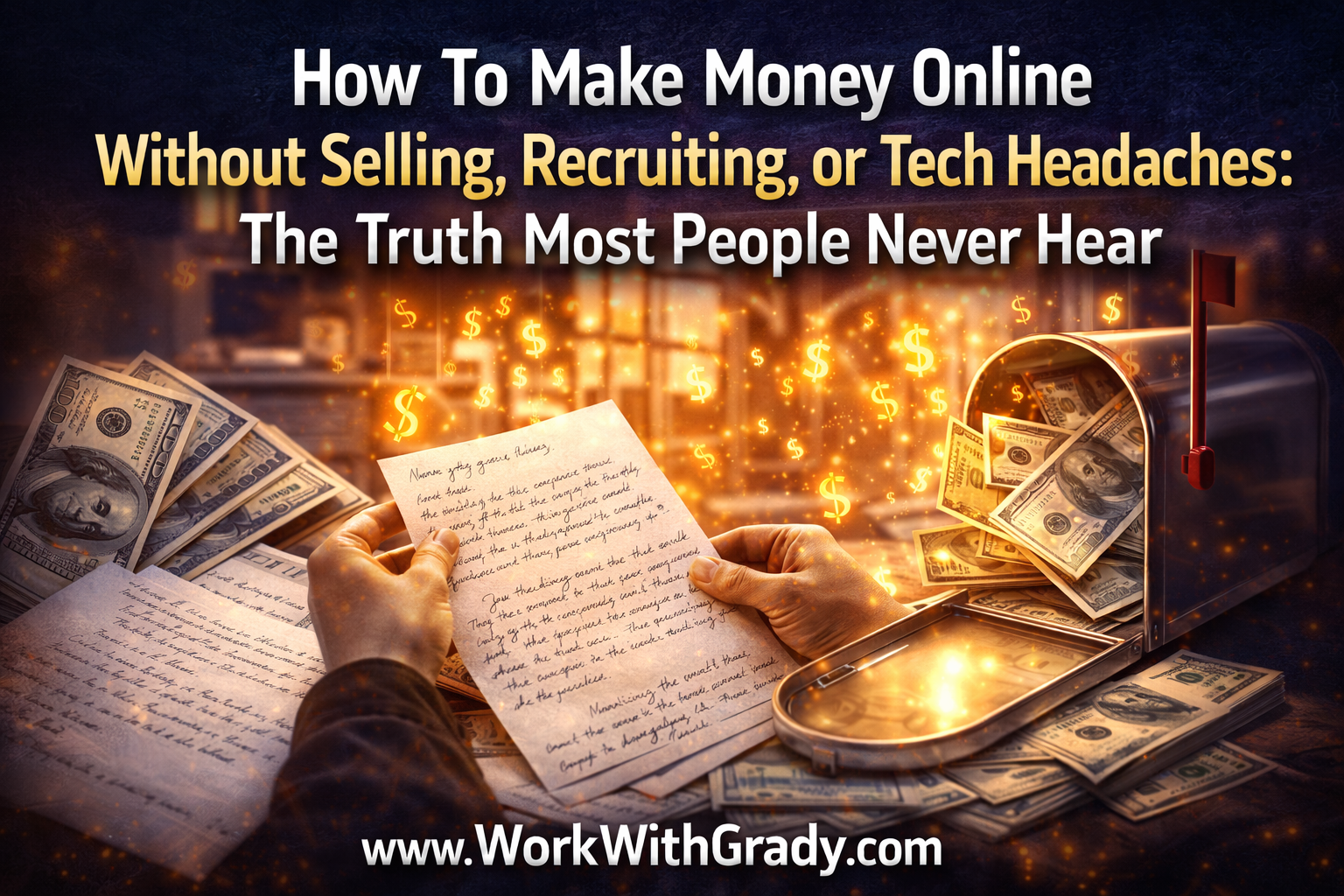 How To Make Money Online Without Selling, Recruiting, or Tech Headaches: The Truth Most People Never Hear